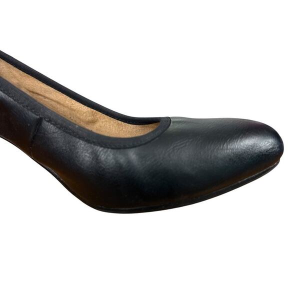 Naturalizer Naomi Womens Black Chunky Block High Heels Pumps Shoes sz 7.5 M - Picture 2 of 16